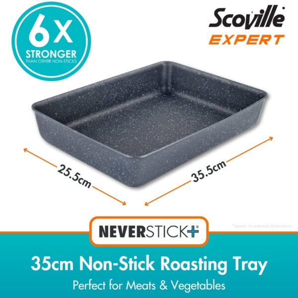 Scoville Expert Neverstick+ 35cm Roaster for Oven