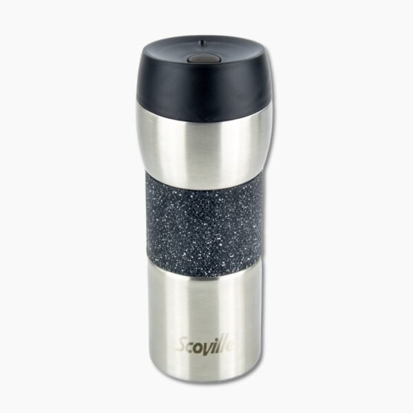 Scoville Insulated Silver Travel Mug for Coffee