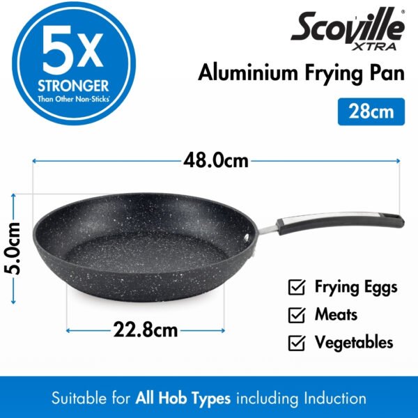 Scoville Xtra Neverstick 28cm Frying Pan - Amazon Non Stick Frying Pan for Induction