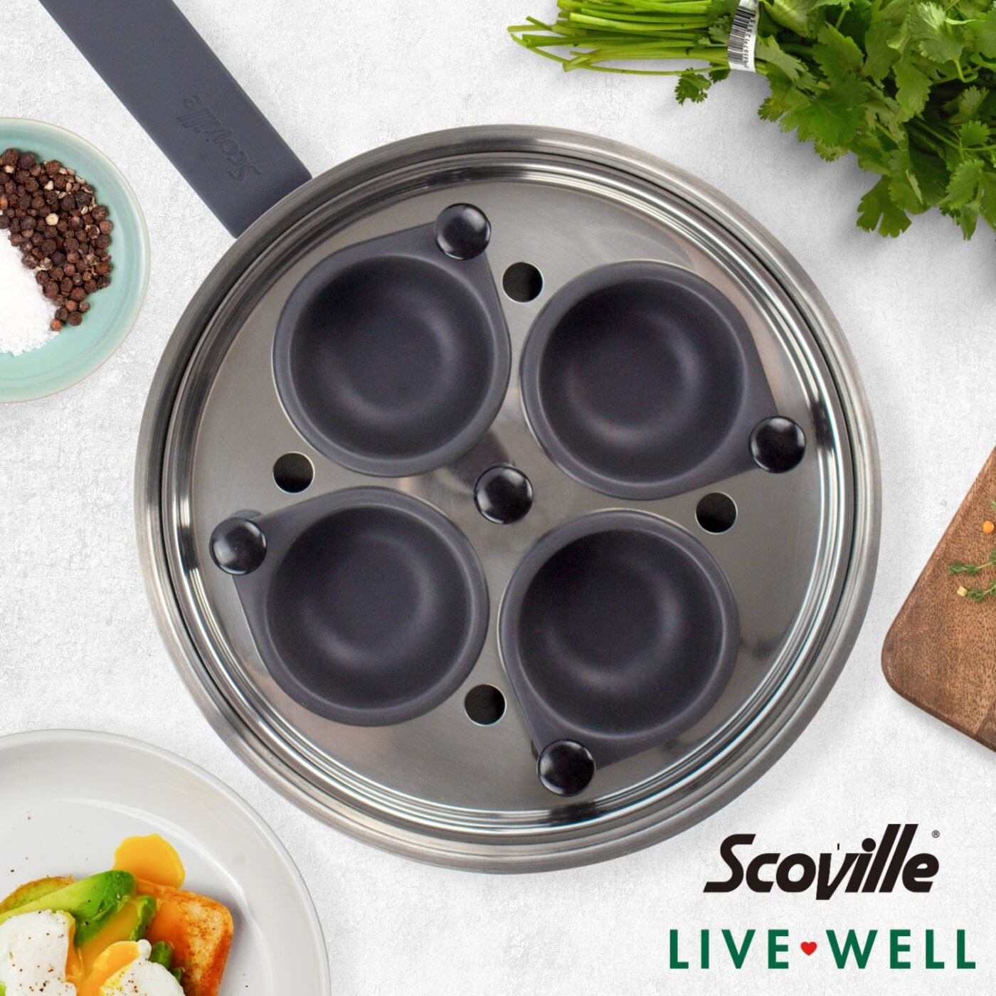 Scoville Live Well Egg Poacher